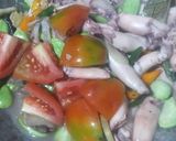 Foto langkah ke 6 dari resep 1040. Tumis Cumi Asin Cabe Ijo Pete.