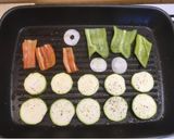 A picture of step 3 of Grilled vegetables.