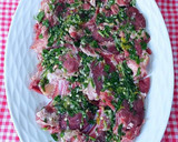 Foto del paso 2 de la receta: Cazuela de chuletas de cordero con patatas en salsa escabechada