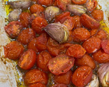 Foto del paso 2 de la receta: Blinis con pesto de brócoli y Tomates asados