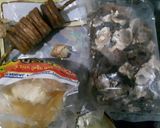 A picture of step 1 of Tamarind and figs chutney.