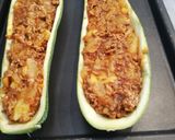 Une image de l'étape 4 de Courgette farcie.