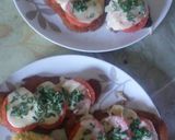 Foto del paso 3 de la receta: Suprema de pollo napo, con verdeo y puré mixto rústico
