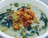 Foto langkah ke 4 dari resep Bubur bayam simple enak.