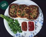 A picture of step 5 of Aloo Pizza Square.