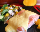 Foto del paso 4 de la receta: Salmón al horno con salsa de mango y yogur