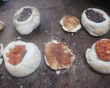 Foto del paso 5 de la receta: Bocadillos secretos de chorizo y morcilla