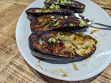 Miso-glazed Roast Aubergine