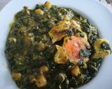 A picture of step 7 of Spinach with Chickpeas.