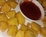 A picture of step 4 of Potatoes cube Pakora.
