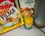 Foto langkah ke 1 dari resep Donat Eggless empuk.
