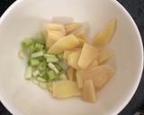 Hình bước làm 1 của món Gà nấu măng