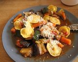 Foto del paso 23 de la receta Ravioles raros (ovalados) 4 quesos ratatuilados