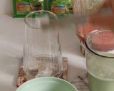 Foto langkah ke 3 dari resep Es Semangka Creamy Matcha.