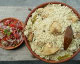 A picture of step 8 of White Chicken Pulao🍲.