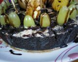 A picture of step 1 of Choco licious fruit cake.