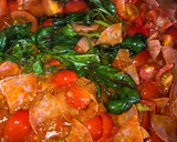 Foto del paso 2 de la receta: Espagueti con salami o salame