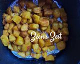 A picture of step 3 of Air Fryer Sweet Potato/Shakarkandi Chaat.