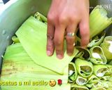 A picture of step 14 of Easy Blender Corn Tamales.