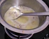 A picture of step 7 of Golden Rasmalai.
