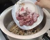 A picture of step 3 of Beef Chana Pulao(no tomato).