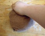 Foto del paso 1 de la receta: Pastafrola de chocolate, con crema ganache, manjar y nueces