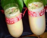 A picture of step 4 of Paan Thandai.
