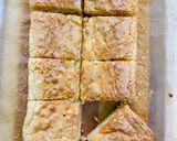 A picture of step 10 of White chocolate blondies.