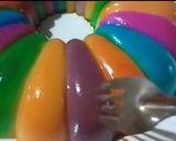 Foto langkah ke 7 dari resep Puding Pelangi.