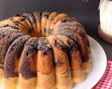 Foto langkah ke 7 dari resep Marmer Brownies Cake.