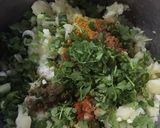 A picture of step 2 of Alu ka samosa.