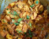 A picture of step 5 of Chicken biryani.