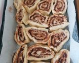 Csokis csiga rizslisztből recept fázis 3 fotója