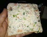 A picture of step 5 of #tiffin box# semolina toast.