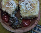 Foto langkah ke 8 dari resep Roti Panggang RiceCooker Isi Nasi Daging.