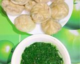 A picture of step 5 of Veg Momo.