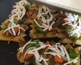 पास्ता पिज़्ज़ा (pasta pizza recipe in Hindi) रेसिपी चरण 9 फोटो