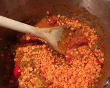 A picture of step 4 of My latest dhal recipe...this one uses whole spices & coconut milk.
