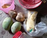Foto langkah ke 1 dari resep Rujak Buah Saut.