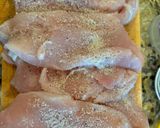 Hình bước làm 1 của món Gà sốt chanh (lemon chicken sauce)