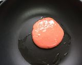 A picture of step 7 of Strawberry Fluffy Pancakes.
