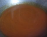 A picture of step 2 of Papad ki sabji.