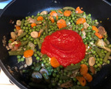 Foto del paso 4 de la receta: Albóndigas a la jardinera