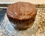 Foto del paso 17 de la receta: Tarta “ajedrez” con almíbar de chocolate y ganaché