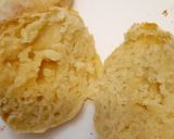 A picture of step 3 of American style biscuits, 2 ingredients in the airfryer 😋😋.