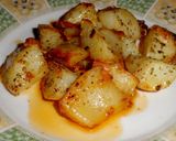 Foto del paso 4 de la receta Patatas asadas con sobrasada y hierbas