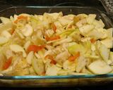 Foto del paso 1 de la receta Calabacín con berenjena y merluza al horno