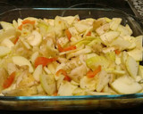 Foto del paso 1 de la receta: Calabacín con berenjena y merluza al horno