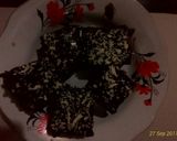 Foto langkah ke 6 dari resep Brownis kukus saus coklat.