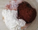 Une image de l'étape 2 de Gâteau vegan cacao et confiture 🍓.